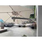 Recalled Umbrosa umbrella equipped with the Umbrosa Evolution Arm/Holder