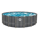 Recalled Sunneday Oasis Cottage Above-Ground Pool Models 70018 and 70024