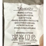 Tag on bumpers loungers with brand name "TADAKAZU" on it