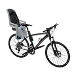 Recalled Thule RideAlong rear-mounted Child Bike Seat, gray seat with black harness pads