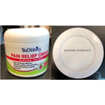 Recalled TriDerma Pain Relief Cream with Lidocaine in 4 ounce jar