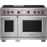 Recalled Wolf Dual Fuel range with infrared griddle (front)