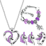 Recalled Yaomiao Unicorn Children's Jewelry Set