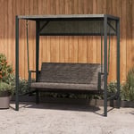 Recalled Agio Menlo Woven Patio Swing (Model No. 1934256)