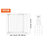 Recalled Vevor baby gate and accessories