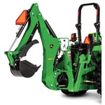 John Deere model 485A backhoe attachment