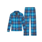 Recalled Skims Body Pajama Set - Blue Plaid