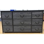 Recalled EnHomee 9-Drawer Fabric Dresser (front)