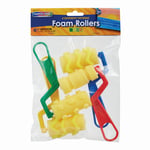 Recalled Creativity Street Foam Pattern Rollers in packaging