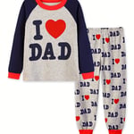 Recalled "I LOVE DAD" Two-Piece Pajama Set