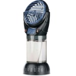 Recalled IcyBreeze Buddy Portable Misting Fan in slate blue