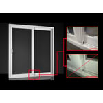 Recalled 1615/1617/4000/8000 sliding glass door (aluminum interlock shown top right)