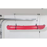 Recalled Hoist with Straps holding kayak