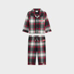 Recalled Kith Kids Kithmas Plaid Lounge Set