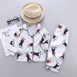 Recalled LeymanKids Pajama Set – White
