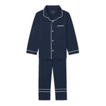 Recalled La Ligne Enfant Bonne Nuit Pajamas in Navy with White Trim