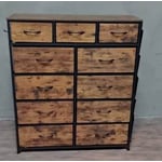 Recalled LIVEHOM 11-Drawer Dresser – brown