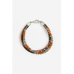 Recalled men's clasp beaded bracelet