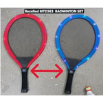 Recalled Misco Sports Badminton Toy Set