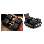 Recalled iFIT NordicTrack 50 LB iSelect Voice-Controlled Adjustable Dumbbells