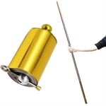 Recalled nvyue Magic Pocket Staff – compressed form in gold (left) and 150cm expanded form in silver (right)