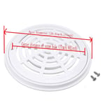Recalled Replacement White Round Swimming Pool Main Drain Cover