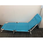 Recalled beach lounger – blue