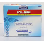 Recalled PhysiciansCare Extra Strength Non Aspirin in 50 Tablets (25 Packets, 2 tablets each)