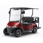 Recalled 2022 E-Z-GO Freedom RXV ELiTE, Freedom RXV Gas, and Freedom RXV 48V with a rear-facing seat