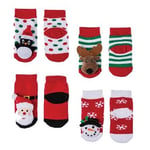 Recalled Midwest-CBK Penguin, Reindeer, Santa, and Snowman socks.