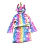 Recalled Children's Robe: White Heart Tie-Dye