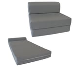 Recalled D&D Futon Furniture Sleeper Chair Folding Foam Bed in the mattress and sleeper chair configuration.