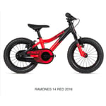 Recalled 2016 Ramones 14-inch red kids bicycle