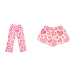 Recalled Fuzzy Heart Pajama Pants and Shorts