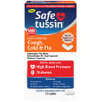 Recalled Safetussin Max Strength Multi-Symptom Cough, Cold and Flu, 24-count caplets