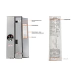 Recalled Siemens SolarReady Meter Combo and inside panel label