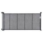 Recalled Vevor Retractable Baby Gate, model number YJ-3355 in black