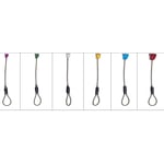Recalled Wild Country Superlight Rocks in size 1 purple, size 2 green, size 3 silver, size 4 gold, size 5 blue and size 6 red