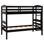 Recalled Walker Edison Furniture Solid Wood Bunk Bed in Black