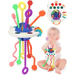 Recalled Yetonamr Pull String Teething Toy – blue