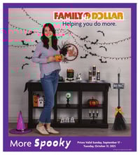 Family Dollar - Halloween Book