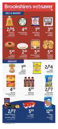 Brookshire's Websaver Ad