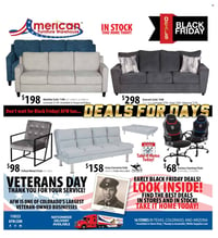 American Furniture Warehouse Black Friday Deals