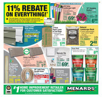 Menards Ad