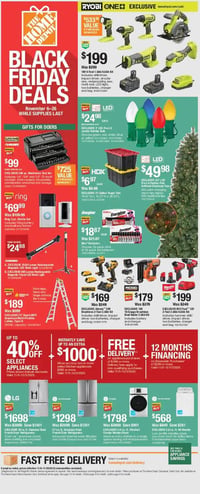The Home Depot Black Friday Deals