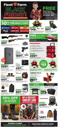 Fleet Farm Black Friday Ad