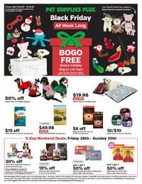 Pet Supplies Plus Black Friday Sale