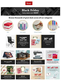 Office Depot and OfficeMax Pre-Black Friday Deals