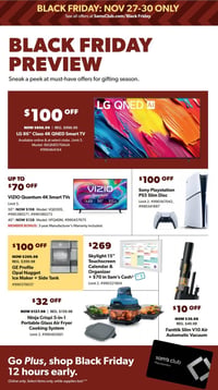 Sam's Club Black Friday Preview
