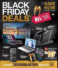 BJ's Wholesale Club Black Friday Deals